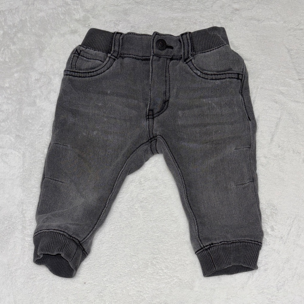 Levi’s Toddler Charcoal Ribbed Jogger Pants